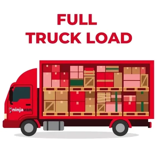 ninja van ninja b2b retail restock delivery full truckload cartons and pallets