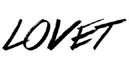 the official logo of Lovet, a client of Ninja Van's international delivery service