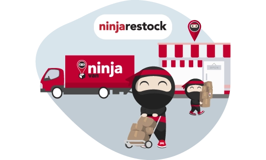 Ltl shipping to restock your stores with Ninja Restock