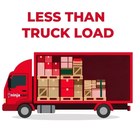 ninja van ninja b2b retail restock delivery less than truckload pallets and cartons