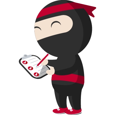 Ryo checking a policy checklist provided by Ninja Van to return a parcel