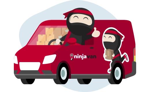 Packages from multiple clients loading onto Ninja Van